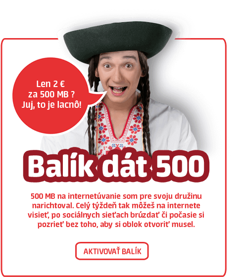 Balík dát 500