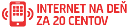 Internet na deň za 20 centov